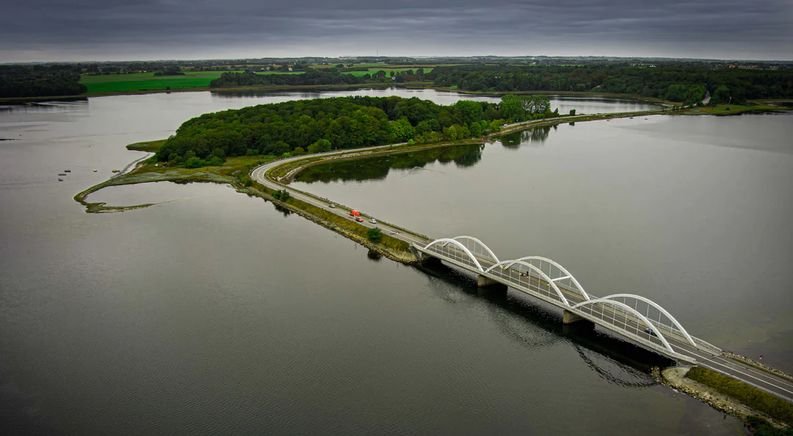 Munkholmbroen - på vej mod Holbæk